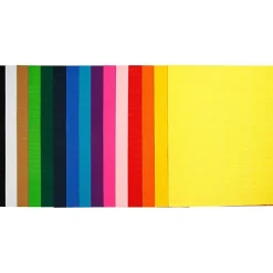 Bølgepap - 50x70 cm - 80 g - 15 assorterede ark