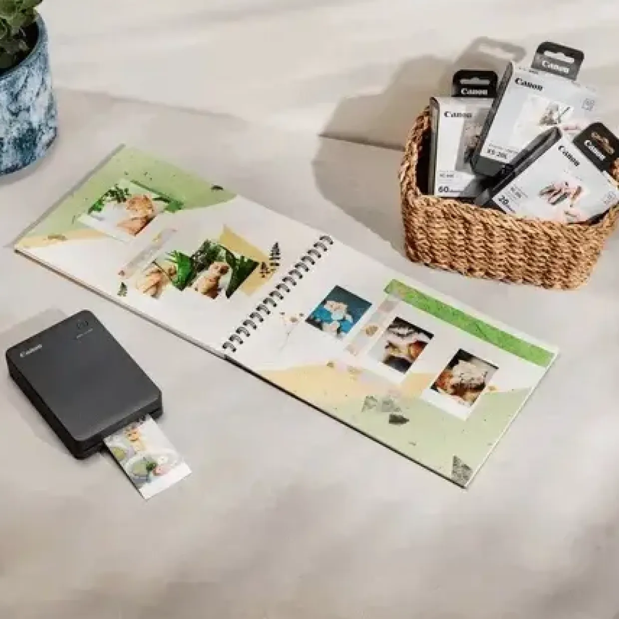 Blæk- og Papirsæt til fotoprint - Canon XC-60L - 54 x 85 mm - 60 prints