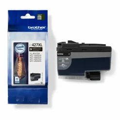 Blækpatron - Brother LC427XLBK Sort - 6.000 sider