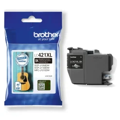 Blækpatron Brother LC421XLBK Sort XL - 500 sider
