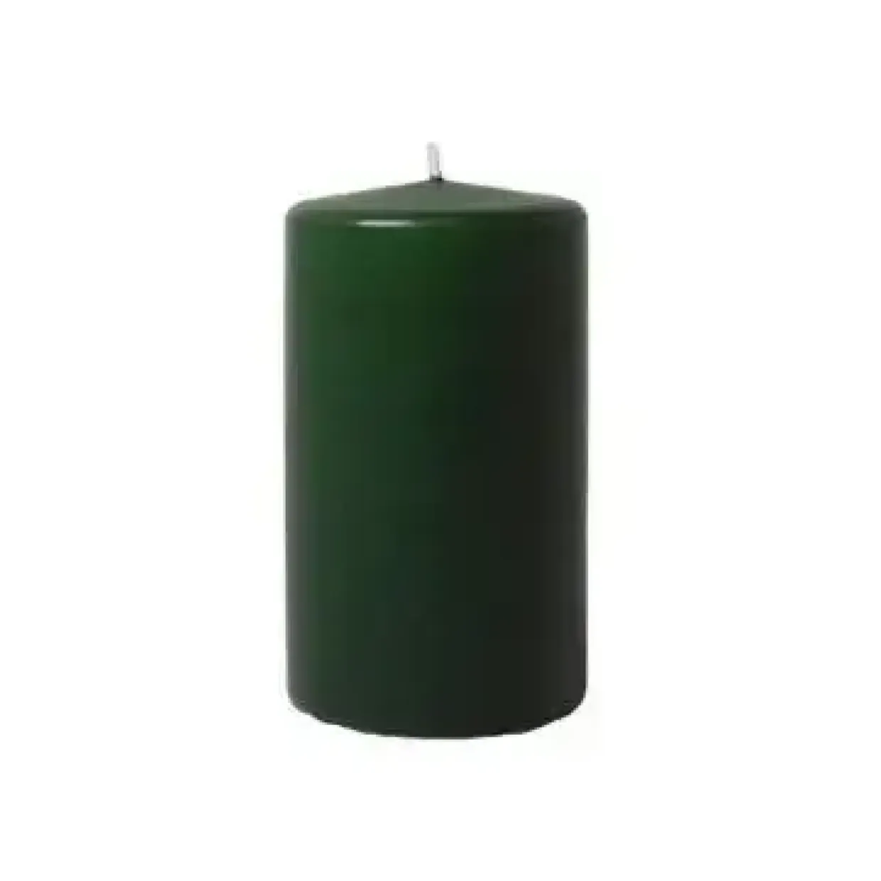 Bloklys Ø60x120 mm Brændetid 40 timer Mørkegrøn - 12 stk/krt