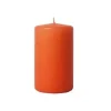 Bloklys Ø60x120 mm Brændetid 40 timer Orange - 12 stk/krt
