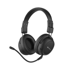 Bluetooth-headset - Sandberg ANC FlexMic - Sort - Over-ear