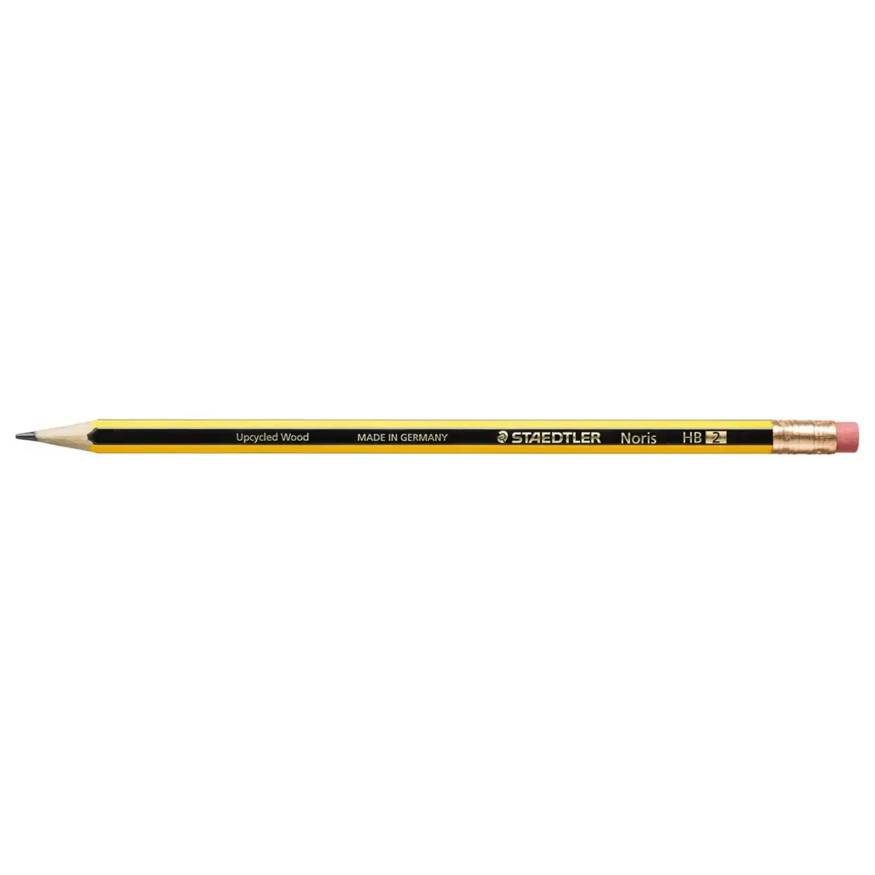 Blyanter Staedtler Noris HB Upcycled Wood m/topgummi (72)