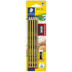 Blyant Staedtler Noris HB Bonuspack 3 blister (10)