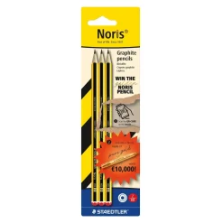 Blyant Staedtler Noris HB Golden Pencil blist (3)