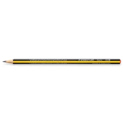 Blyant - Staedtler Noris 183-HB trekantet - Gul/sort - 12 stk