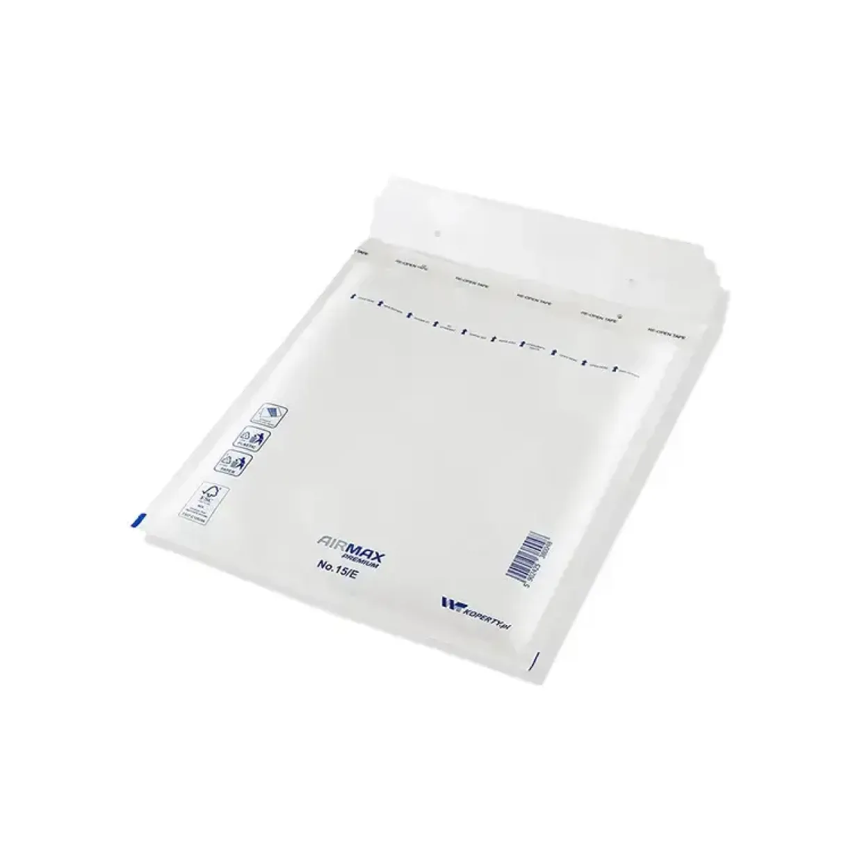 Boblekuvert - Airmax - 240x285mm - hvid - No. 15/E - indv. 220x265mm - 100 stk