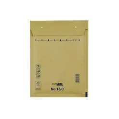Boblekuverter Airmax 170x225mm brun No. 13/C indv. 150x215mm - 100 stk pr pakke