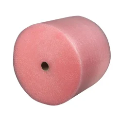 Bobleplast - antistatisk 50 cm x 50 m rosa - 3 stk