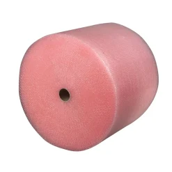 Bobleplast antistatisk rosa - 100 cm x 50 m - 2 stk