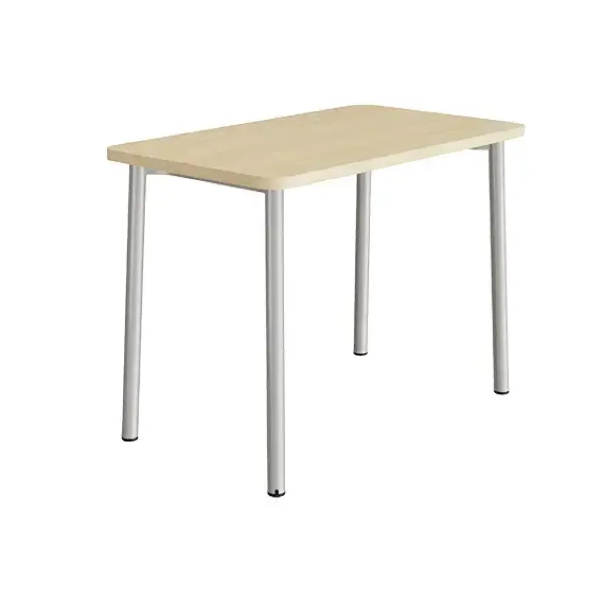 Bord Add 590, 1200x700 mm højde 900 mm med birk laminat, alu stel