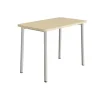 Bord Add 590, 1200x700 mm højde 900 mm med lydabsorberende birk laminat, alu stel
