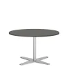 Bord Amy Ø900 H582 mm, Antracit laminat Alugråt understel