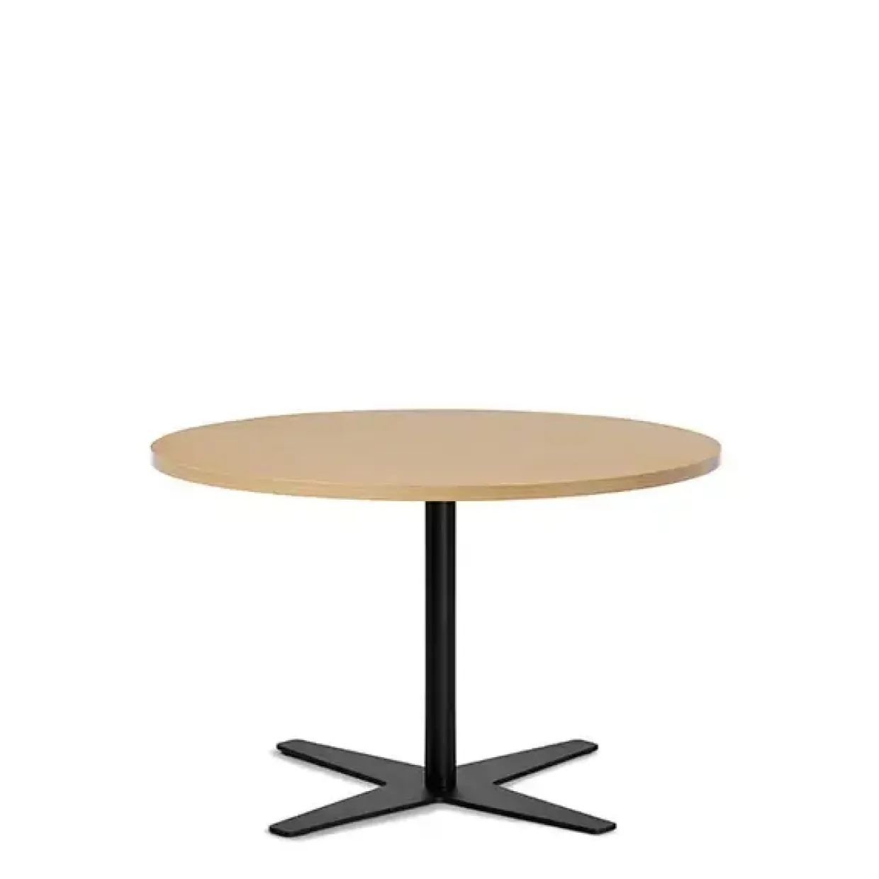 Bord Amy Ø900 mm H582 mm, Bøg laminat Sort understel