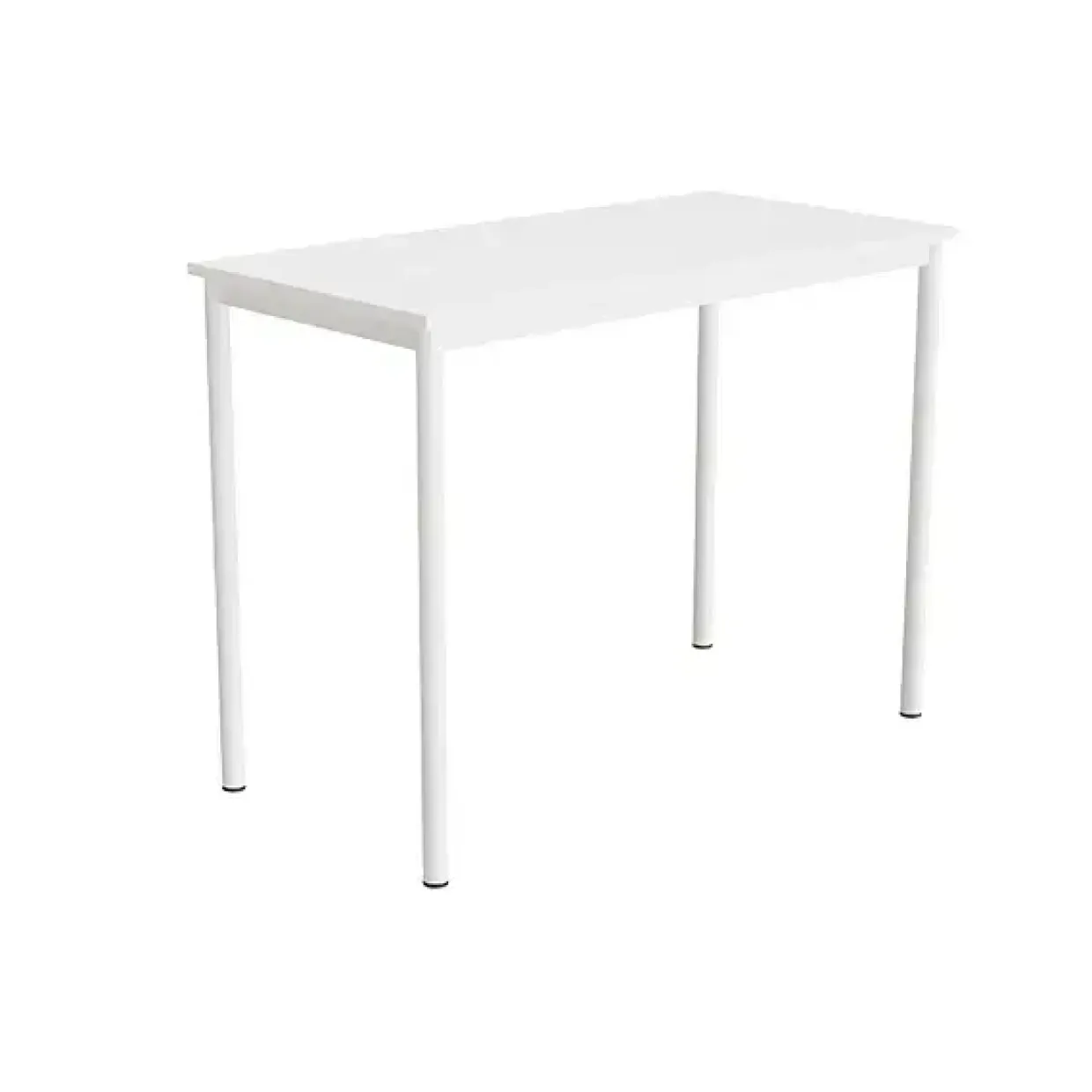 Bord Combi 200, 1200x600 mm Højde 900 mm Hvid laminat på hvidt understel