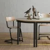 Bord Combi 209, 1200x600 mm højde 720 mm med birk laminat, alu stel