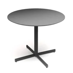 Bord - Cruzo Ø1200 mm - antracit med sort understel
