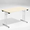 Bord Dinner, Birk 1200x800 mm, Krom understel