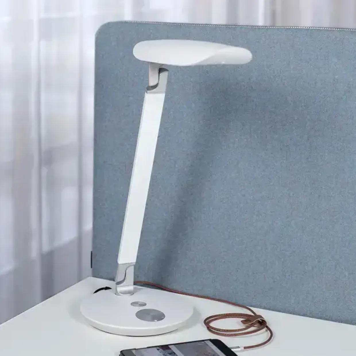 Bordlampe Funkia Hvid LED
