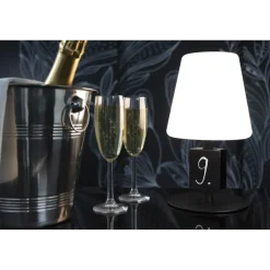 Bordlampe med tavle Securit MICHELLE sort