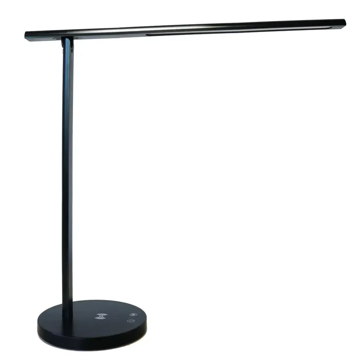 Bordlampe Unilux Diva LED sort USB+QI oplader