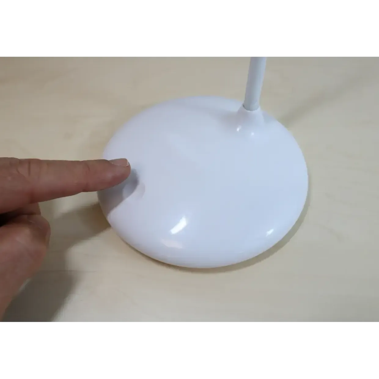 Bordlampe Unilux Nelly LED hvid genopladelig batteri