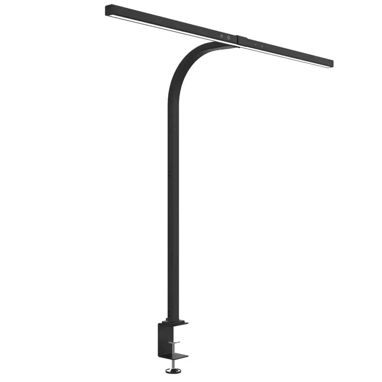 Bordlampe Unilux STRATA LED sort med klemme