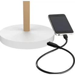 Bordlampe - Unilux Vicky - Hvid/Træ - LED - 11W