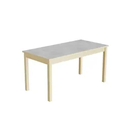 Bord Lovis 601, L1200xB600xH600 mm, lyddæmpende linoleum