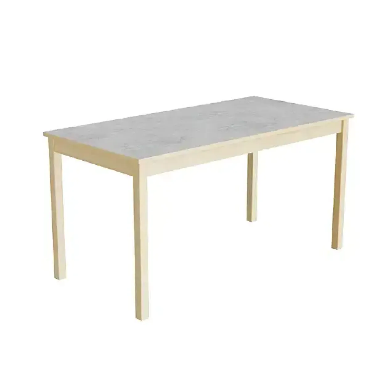 Bord Lovis 601, L1400xB700xH720 mm, lyddæmpende linoleum