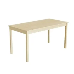 Bord - Lovis Model 601 - 1400x700 mm - Højtrykslaminat - Massiv birk