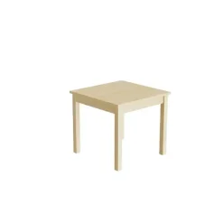 Bord Lovis 601, 600x600 mm Højde 55 - lyddæmpende bordplade