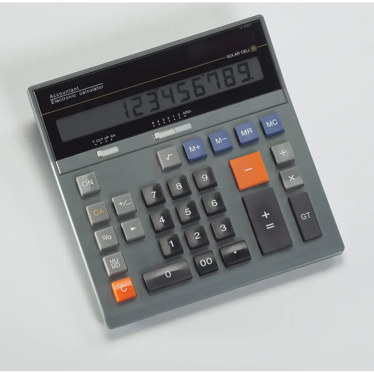 Bordregner - Revisor model med 12 cifre