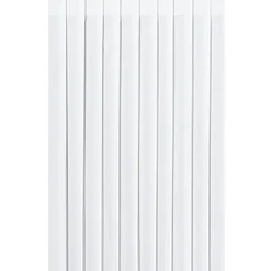 Bordskørt dunicel, Dunicel, hvid, Dunicel, 72cm x 400cm - 5 stk