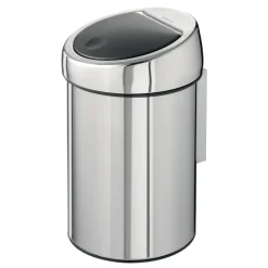 Brabantia Hygiejnespand med plastikinderspand, til vægmontering, stål, 3 l