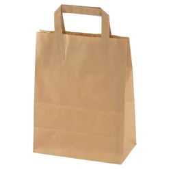 Bæreposer papir 8l brun 70g - 250stk