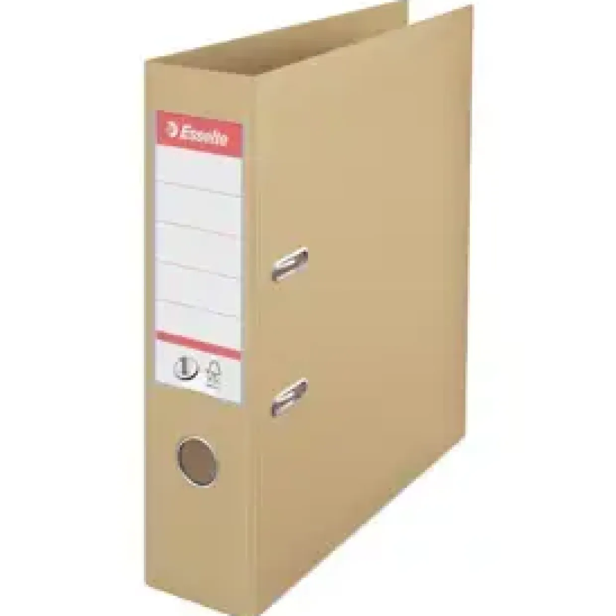 Brevordner A4 Esselte No1 med 75 mm ryg | Sand