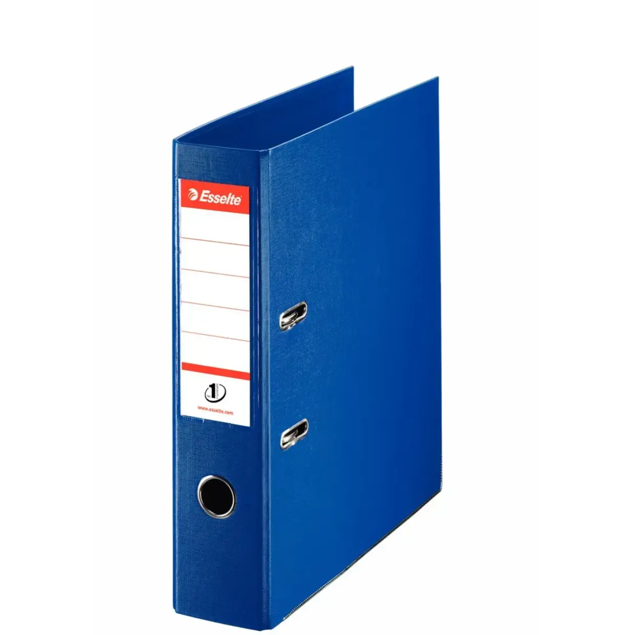 Brevordner A4 Esselte No 1 med 75 mm ryg 811350 - Blå - 10 stk