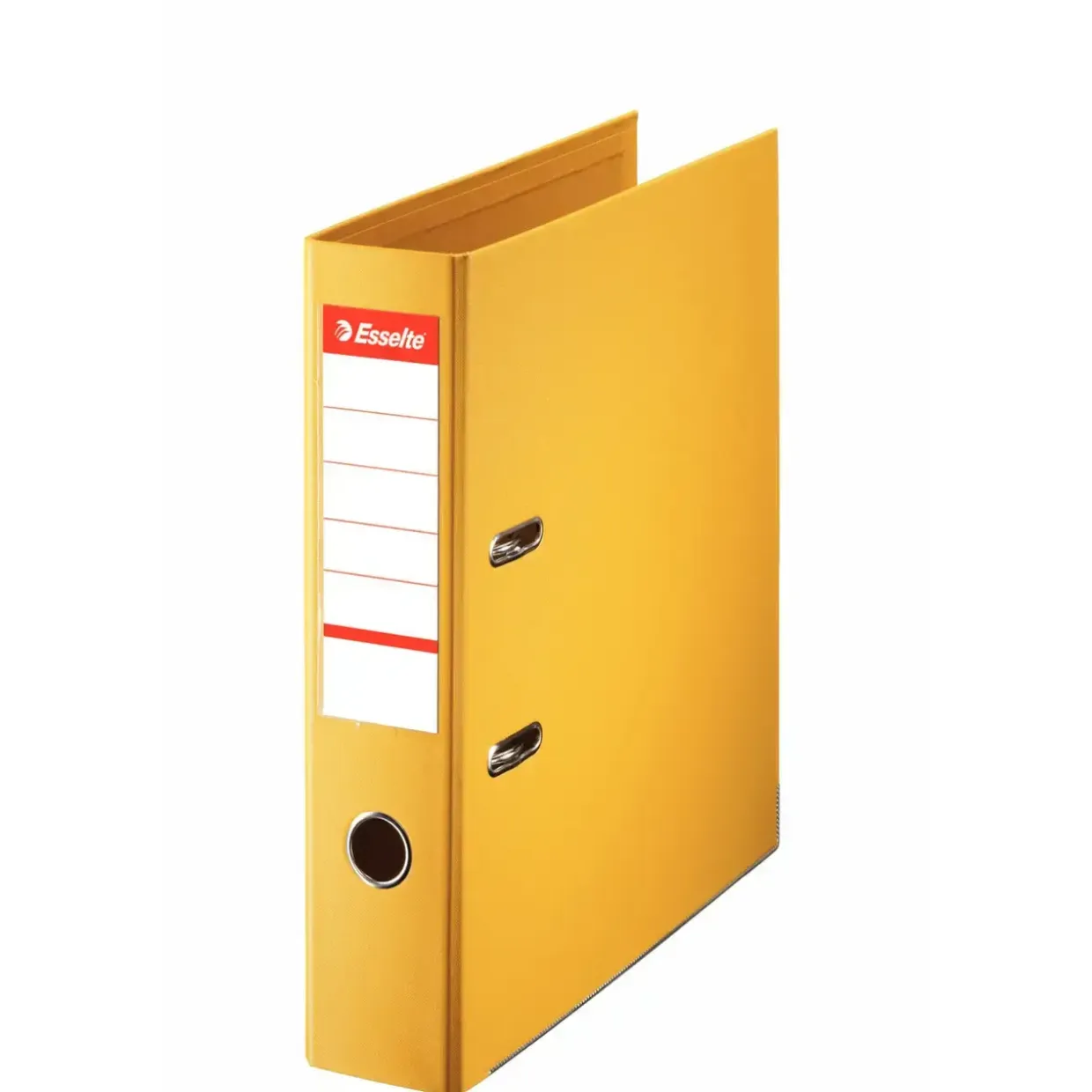 Brevordner A4 Esselte No 1 med 75 mm ryg 811310 - Gul - 10 stk