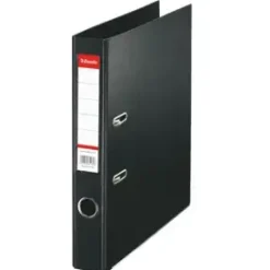 Brevordner A4 Esselte Standard med 50 mm ryg - Sort