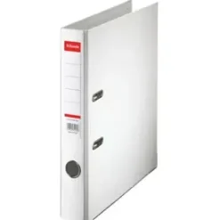 Brevordner A4 Esselte Standard med 50 mm ryg - Hvid