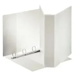 Brevordner A4 Maxi panorama med 2 ringe og 86 mm ryg hvid - Esselte 55299