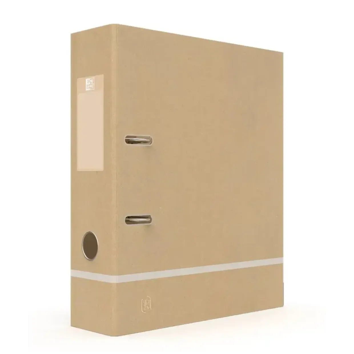 Brevordner A4 Oxford Touareg 2R 80mm - beige|hvid