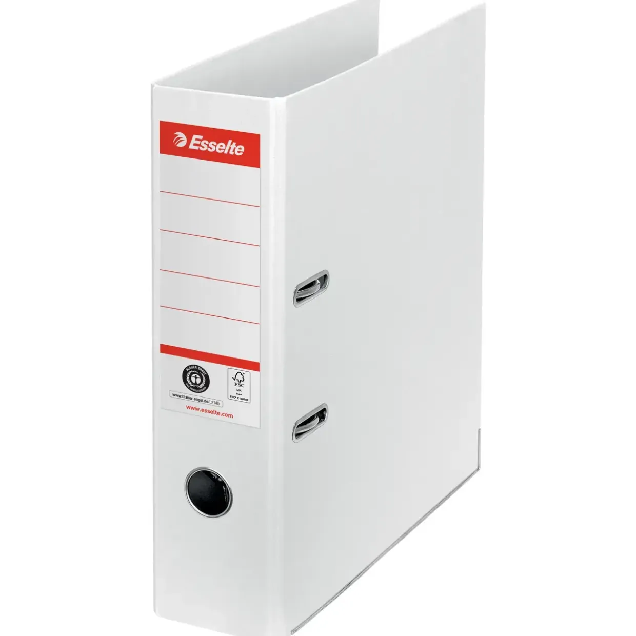 Brevordner Esselte No 1 A4 75mm hvid POB - 10 stk