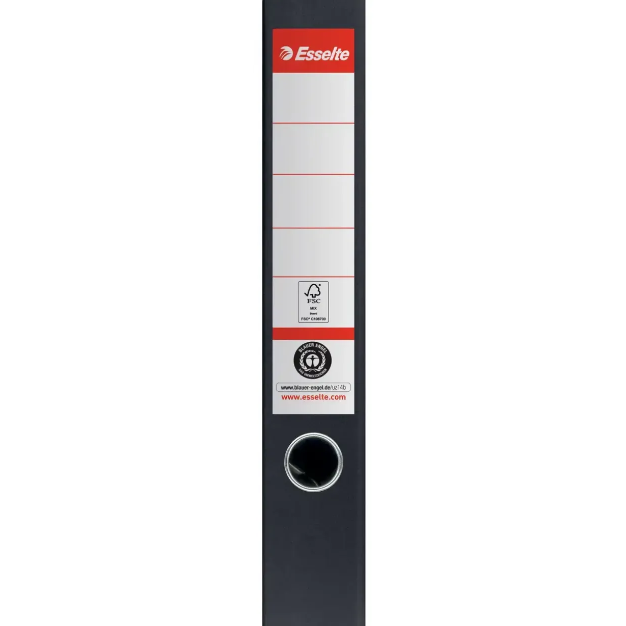 Brevordner Esselte No 1 A4 50mm sort POB - 10 stk