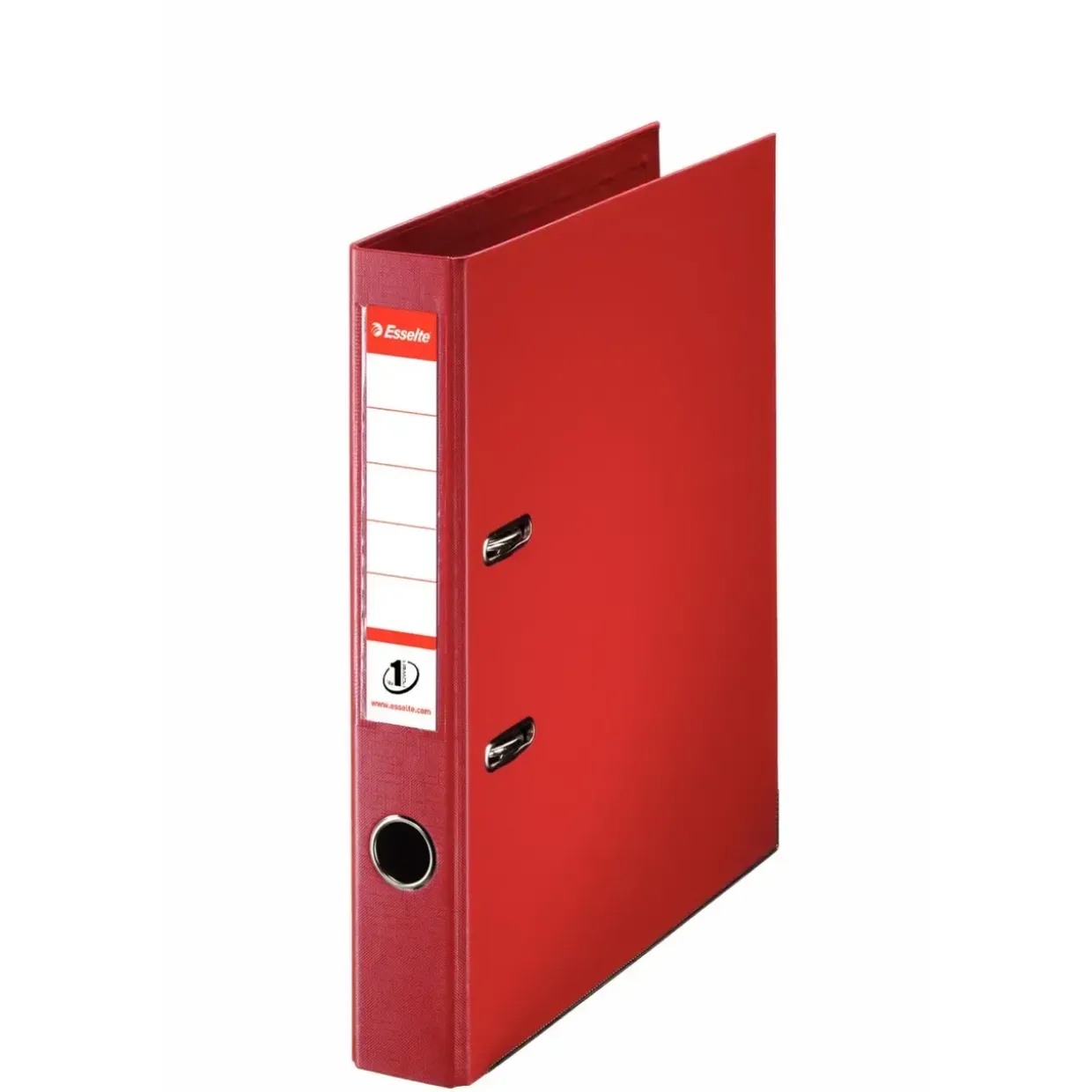 Brevordner Esselte No. 1 A4 rød med 50 mm ryg - 811430 - 10 stk