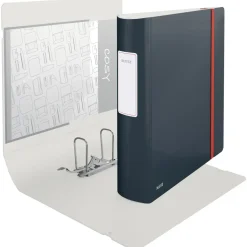 Brevordner Leitz Cosy Active PP A4 80mm grå