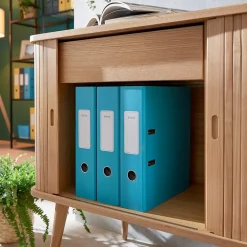 Brevordner Leitz Cosy 180° A4 80mm blå