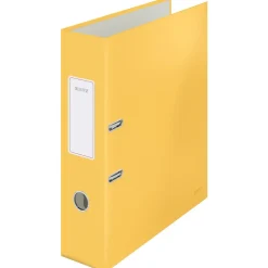 Brevordner Leitz Cosy 180° A4 80mm gul
